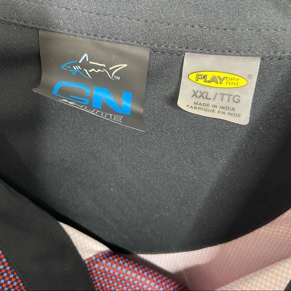 NWT Greg Norman Size XXL QBE Golf Shootout Polo Shirt - Picture 4 of 6